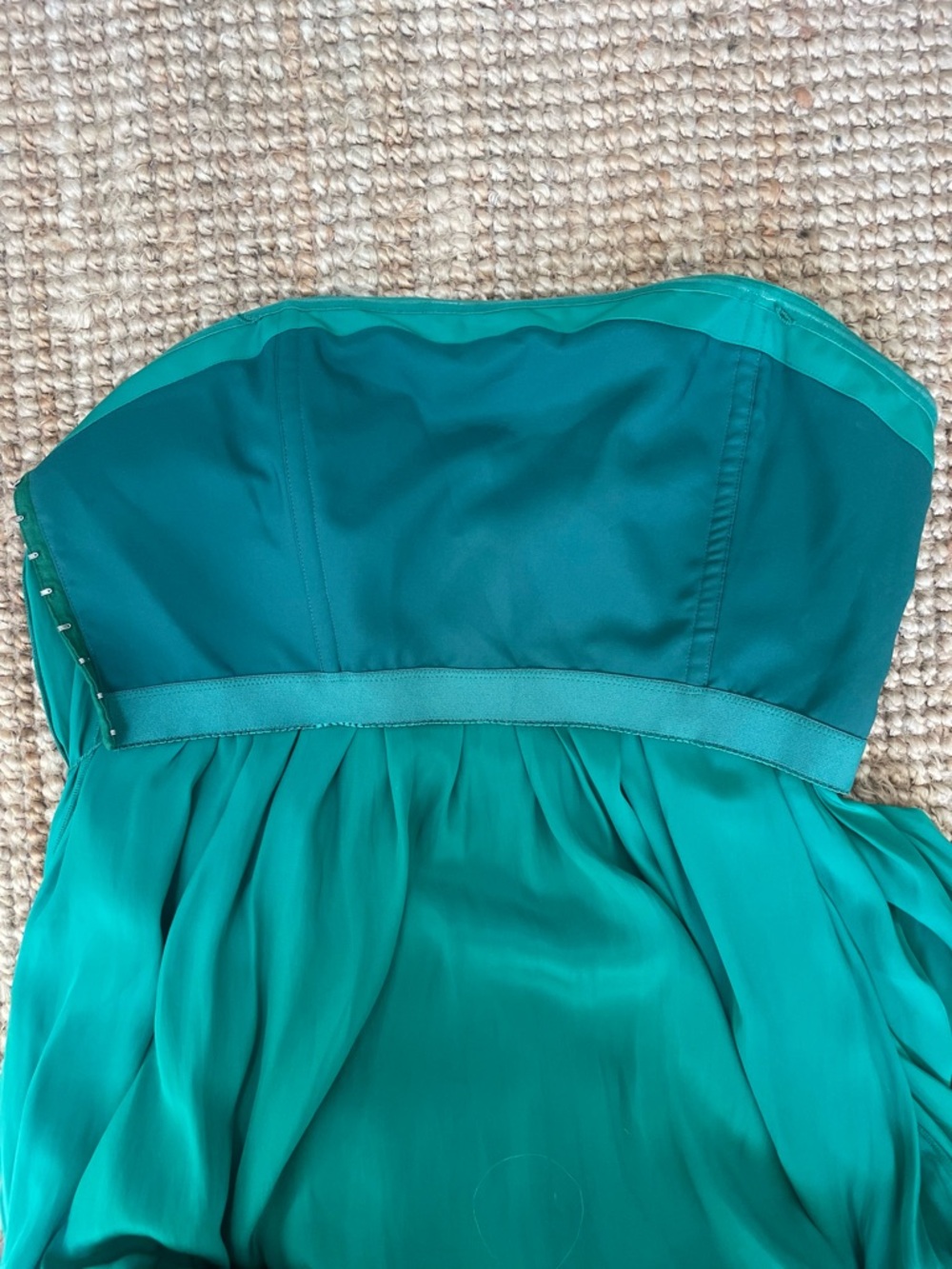 ALC Wynn Gown Emerald Green Serpent Formal Maxi Dress Size 12 NWT - Picture 6 of 14